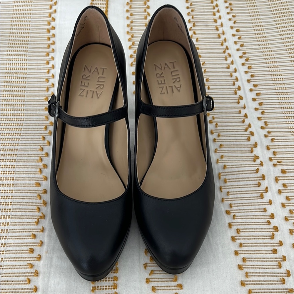 Naturalizer Black Talissa Mary Jane Heels